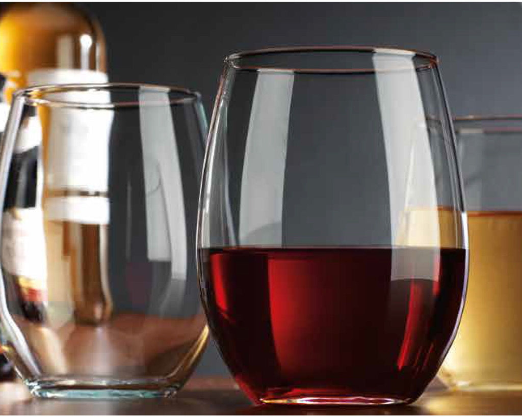 MODERN LIVING SET OF 4 STEMLESS WINE GLASS 20OZ