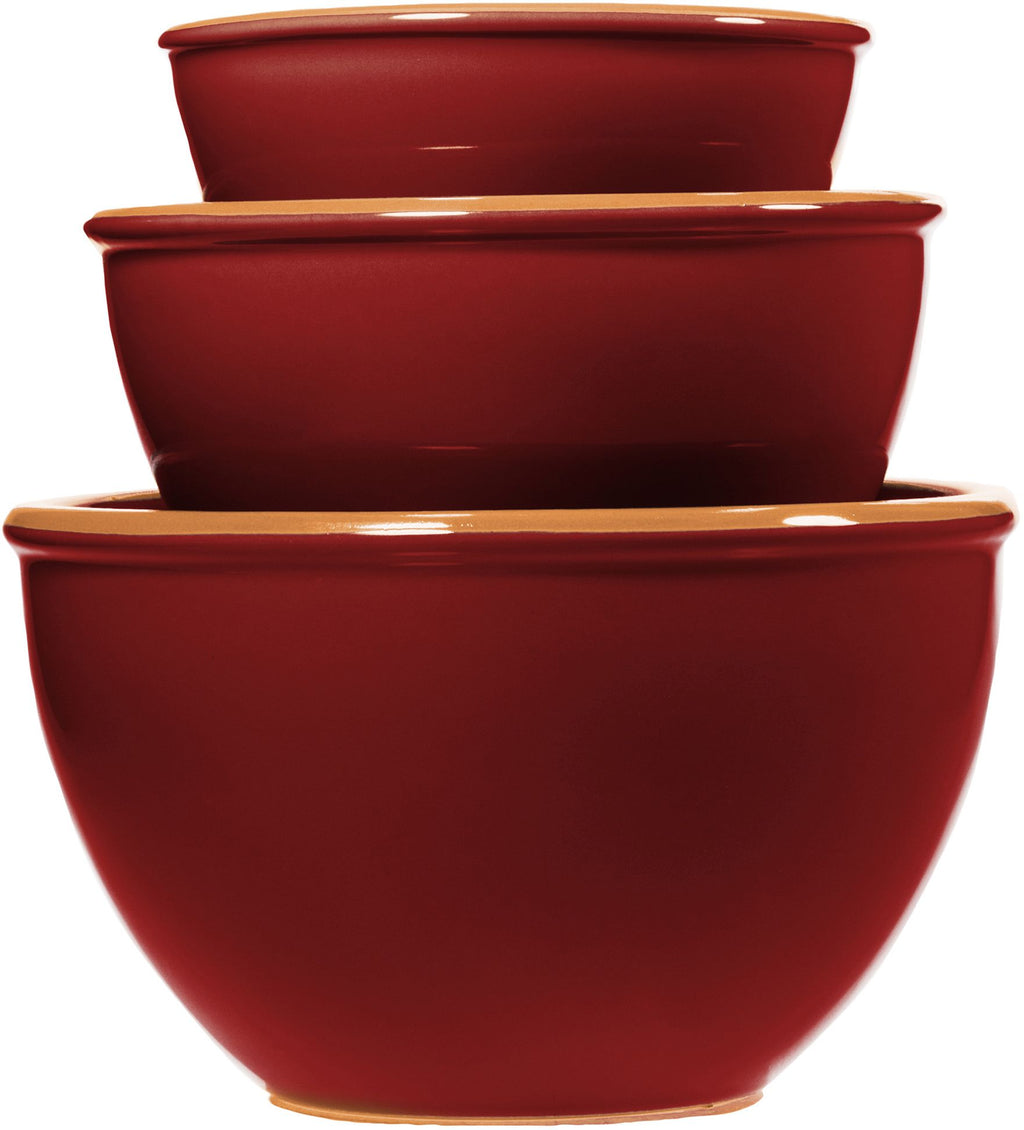 Portuguese Melamine Mixing Bowls - Set of 3 | Multi