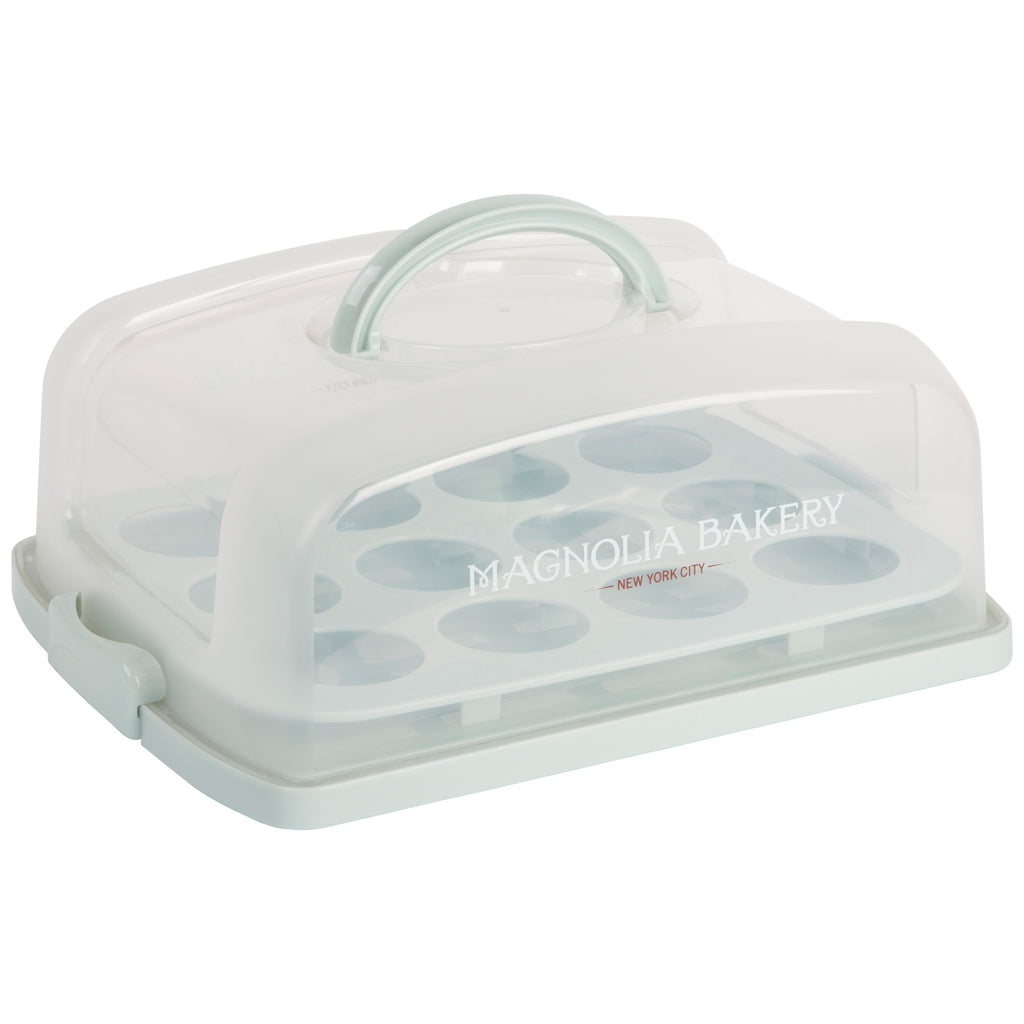 MAGNOLIA BAKERY RECTANGLE CUPCAKE CARRIER