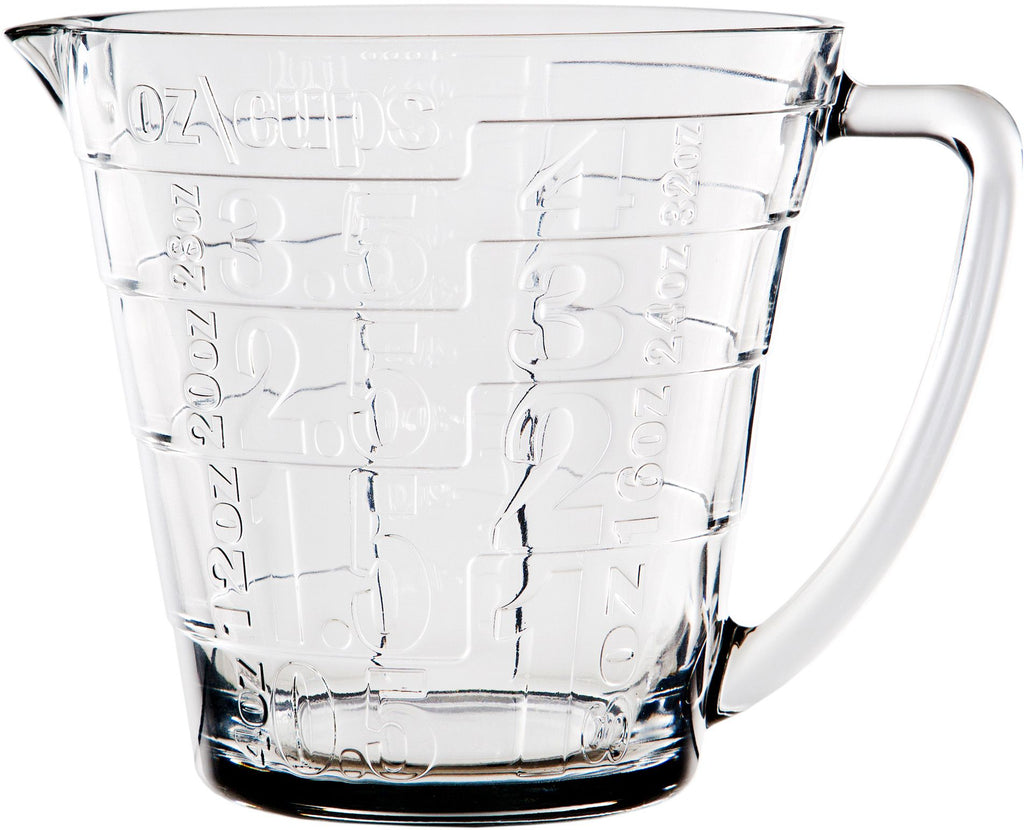 Axis. 16 Oz Measuring Cup Liquid and Dry Embossed Graduations