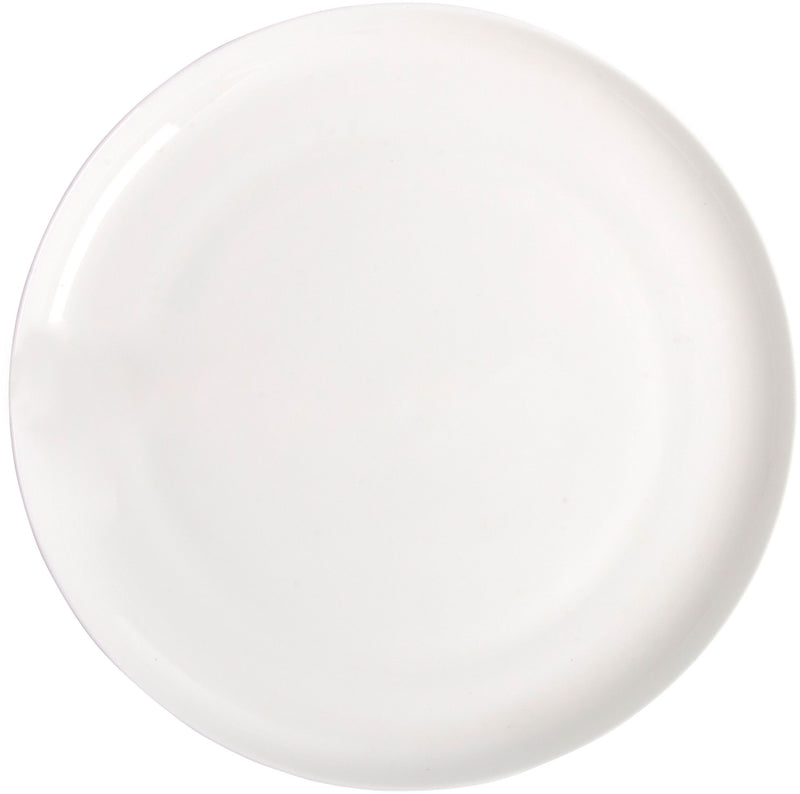 10.5" WHITE BONE COUPE DINNER PLATE S/4