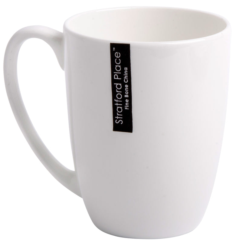 14 OZ WHITE BONE MUG