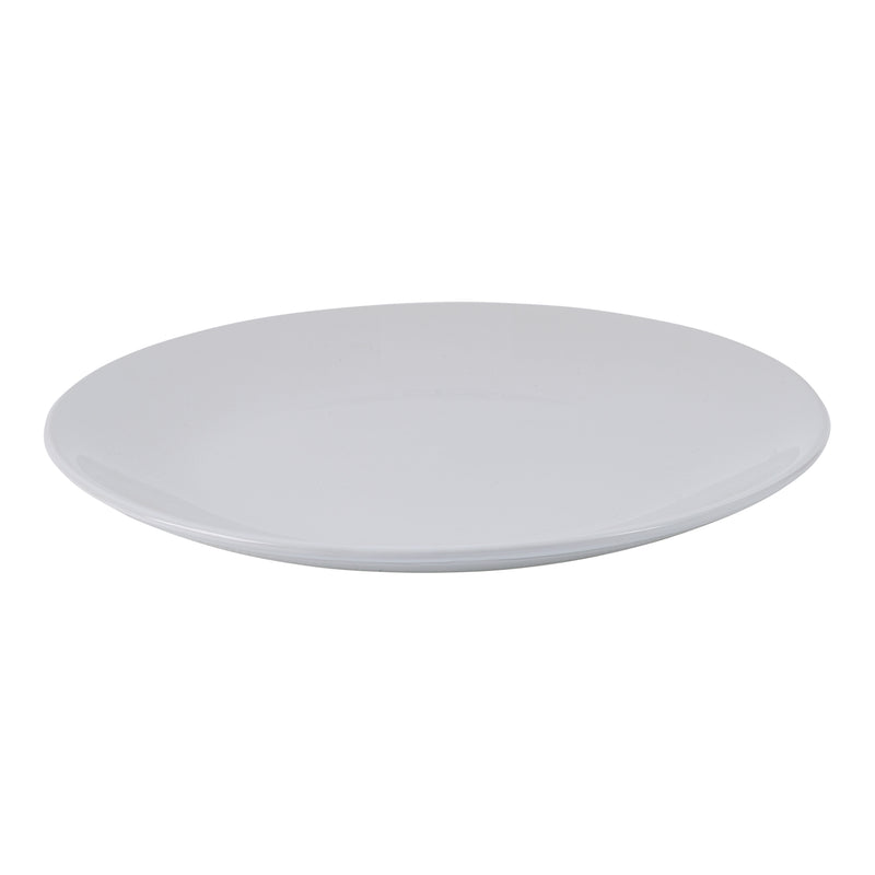 10.5" GLAZE WHITE COUPE DINNER PLATE