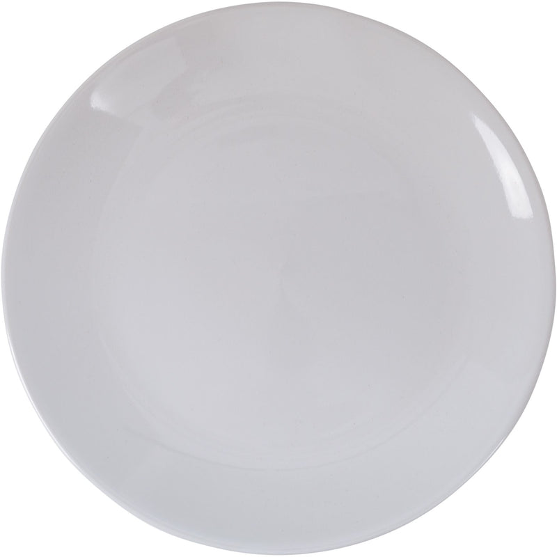 10.5" GLAZE WHITE COUPE DINNER PLATE