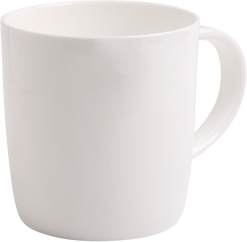 13 OZ WHITE BONE CHINA MUG