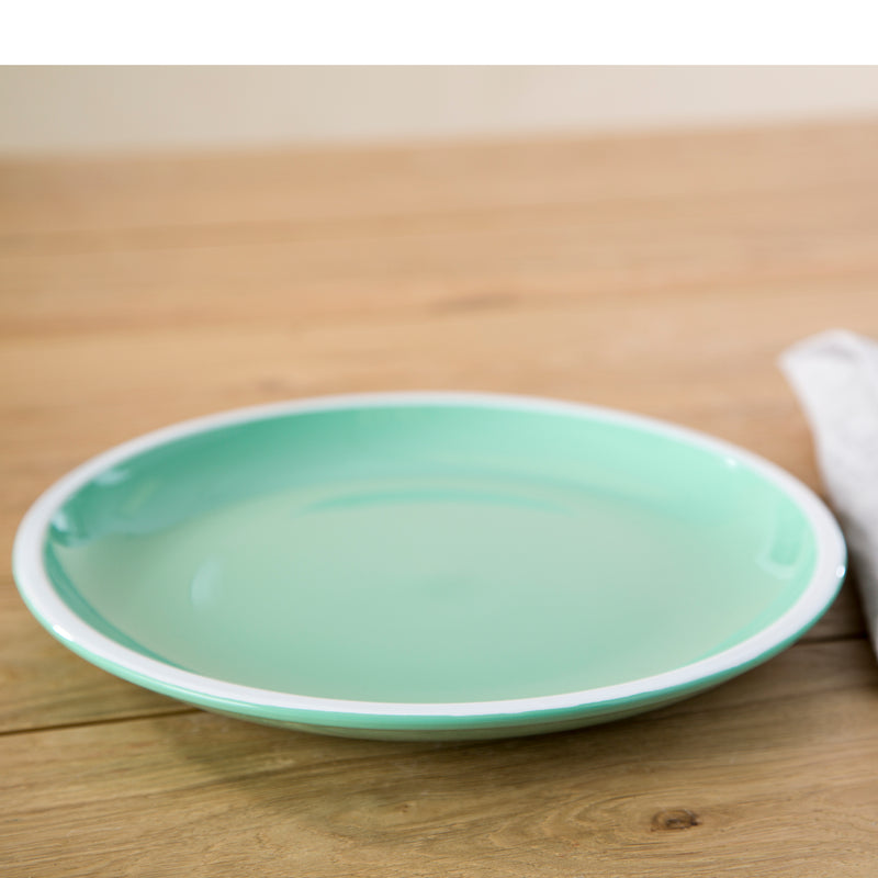 7.75"D PASTEL MINT GREEN SALAD PLATE SET OF 4 ( Only $3.99 EACH)