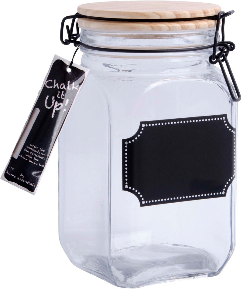 CHALK IT UP CANISTER 40OZ WITH BLACK WIRE