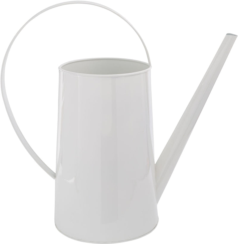 20.5"H WHITE WATERING CAN