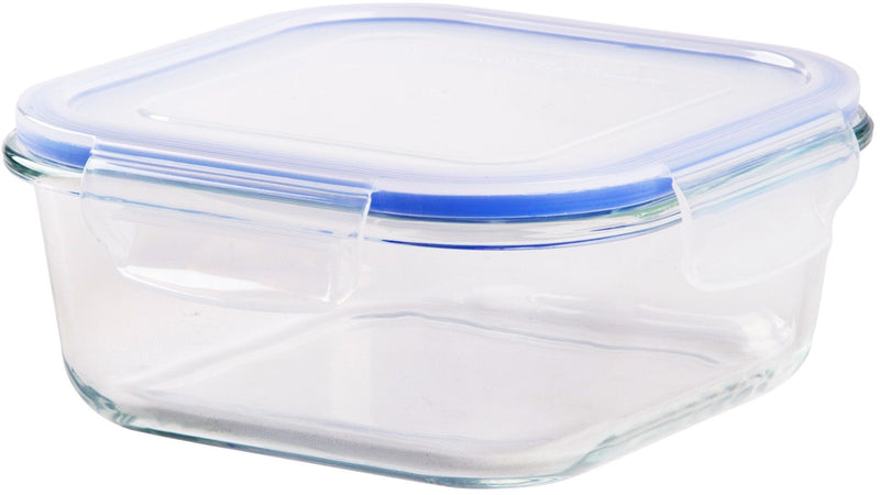 FRESH N SEAL 40OZ SQUARE TEMPERED STORAGE CONTAINER W/LID