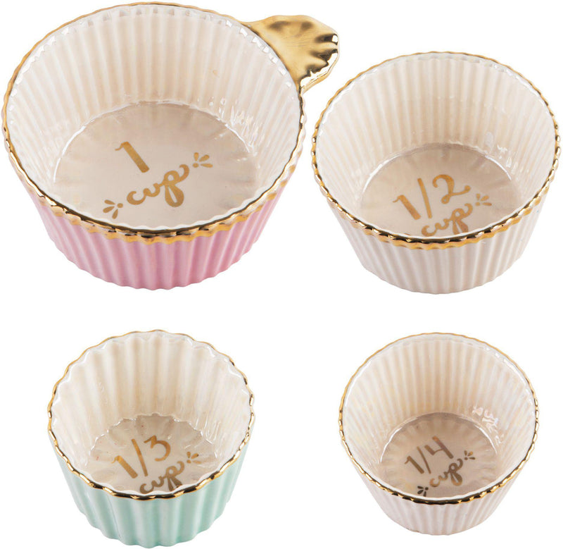 4PC FLUTED IRRIDESCENT MEASURING CUP SET W/HANDLE ON LRG CUP-mysimpleabode