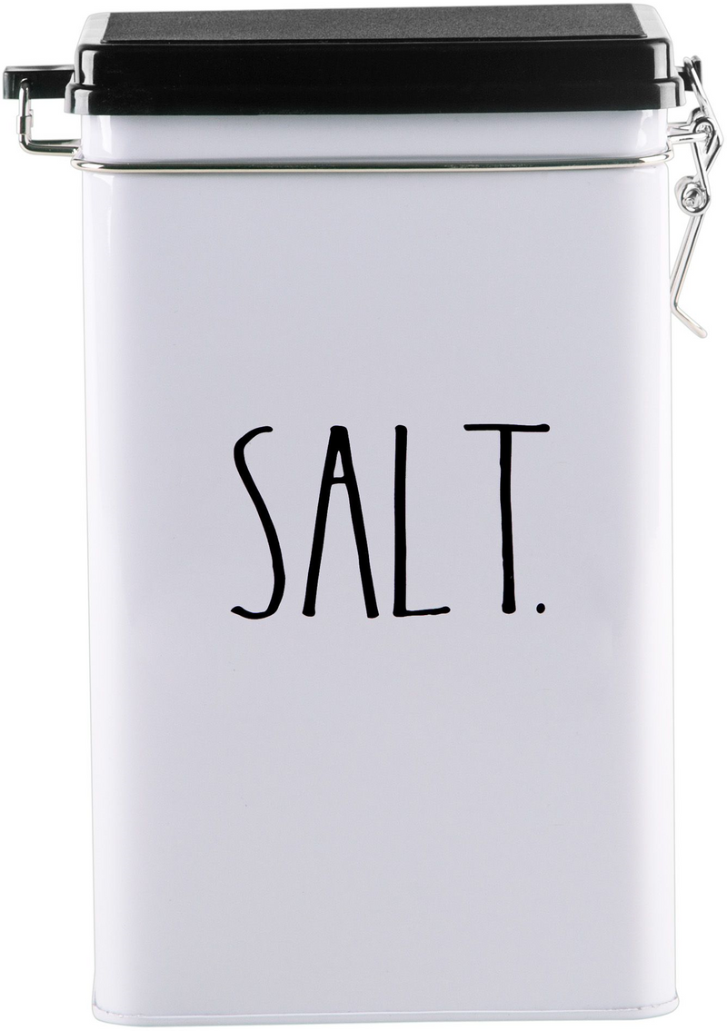 RAE DUNN TIN "SALT" CONTAINER