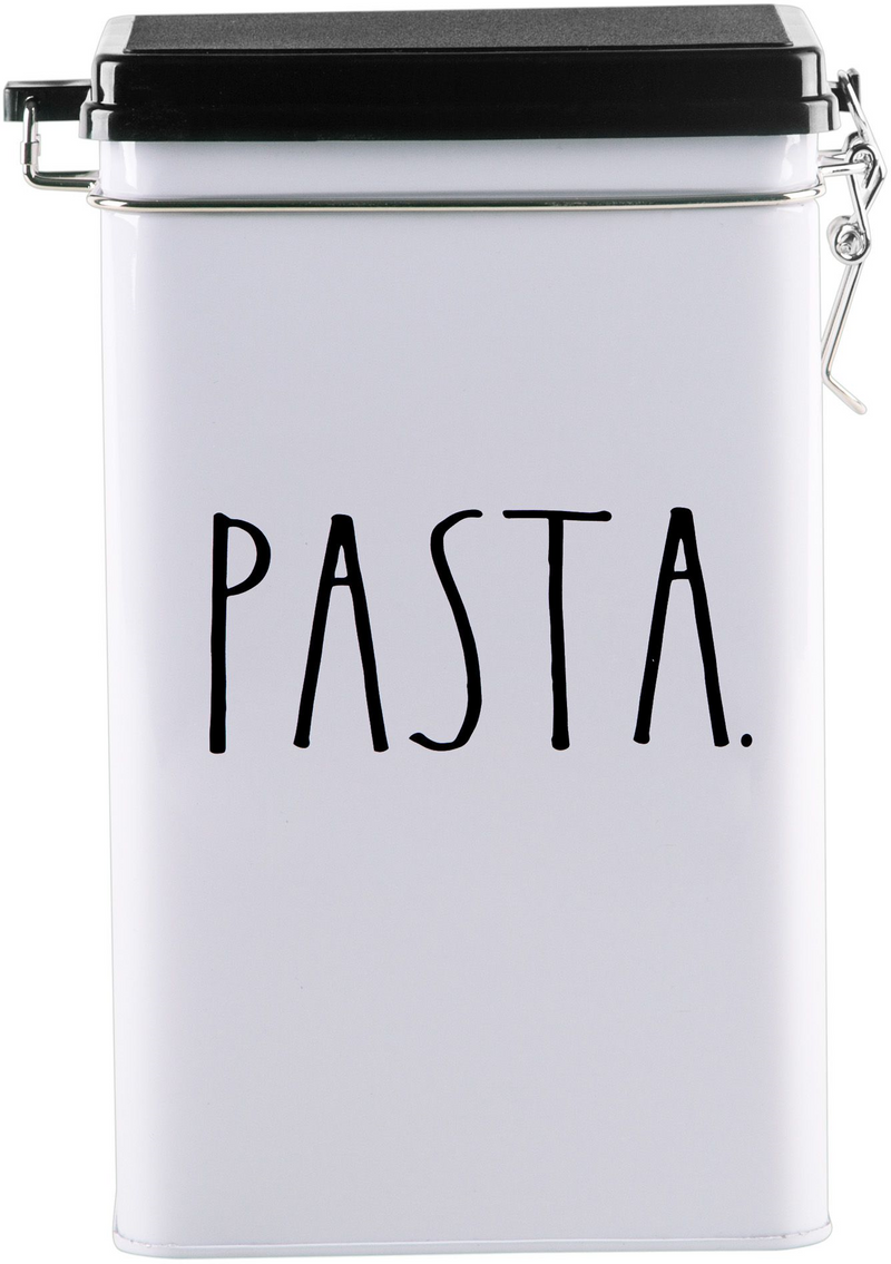 RAE DUNN TIN "PASTA" CONTAINER