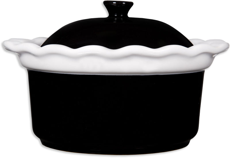 BRIGHTS 6"D BLACK CASSEROLE