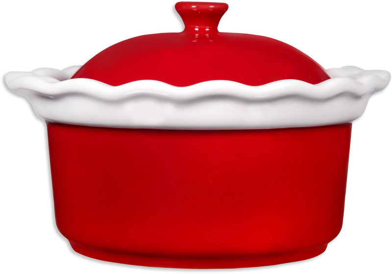 BRIGHTS 6"D RED CASSEROLE