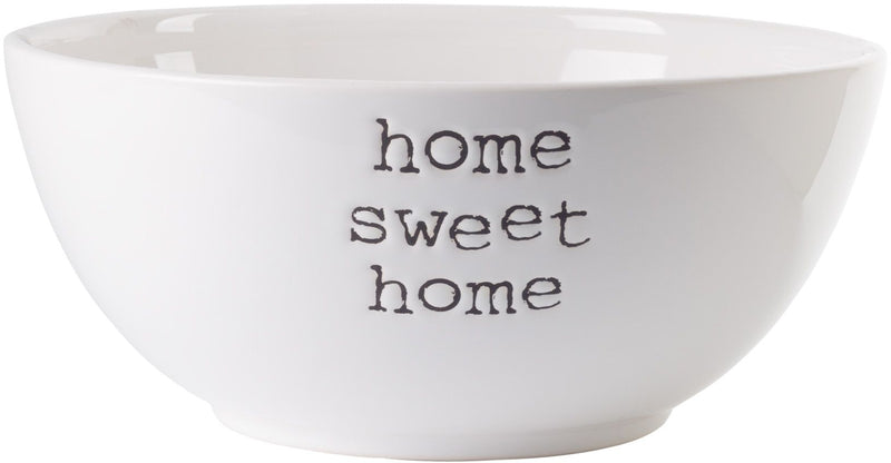 6.25"D ROUND CEREAL BOWL: HOME SWEET HOME
